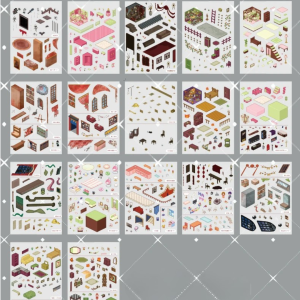 Dark Spooky Sticker Booklet (20 in 1)