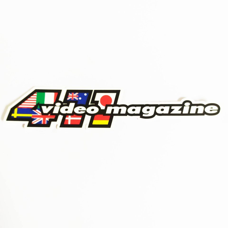 411 stickerdoll Video Magazine Sticker