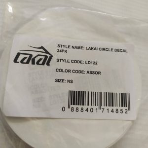 Lakai Assorted Cicles Sticker Pack – 24 Stickers – Sealed