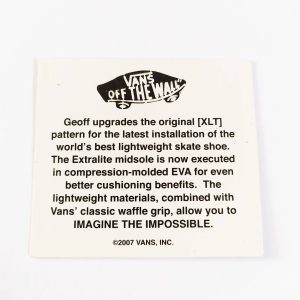 Vans Rowley XLT Elite stickerdoll Sticker