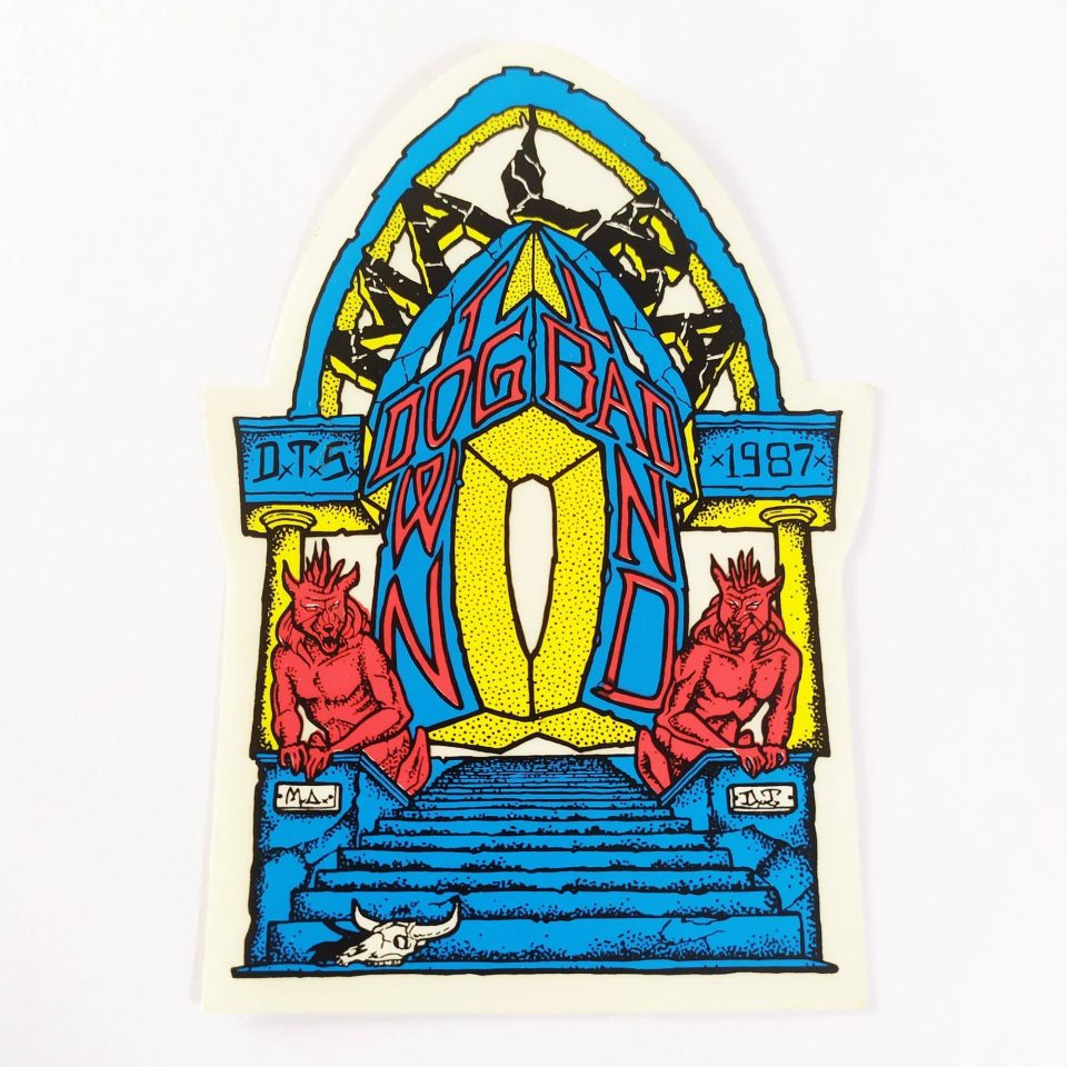 Dogtown Malba Old School stickerdoll Sticker