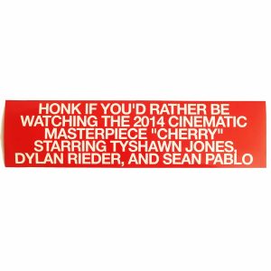 Jenkem Skate Magazine:  Cherry Video Bumper Sticker