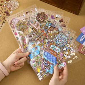 Brown Sticker Booklet (20 in 1)