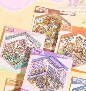 Mini Pocket Sticker Booklet (6 in 1)