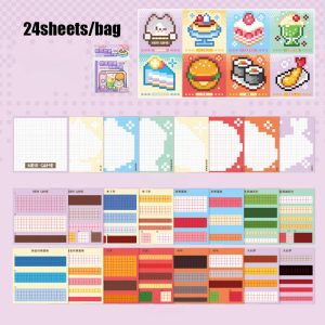 Pixel By Number Sticker Mini Booklet (10 in 1)