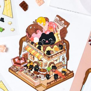 Cat Cafe Set (4 pcs)