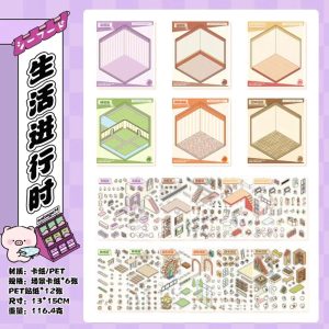 Mini Pocket Sticker Booklet (6 in 1)