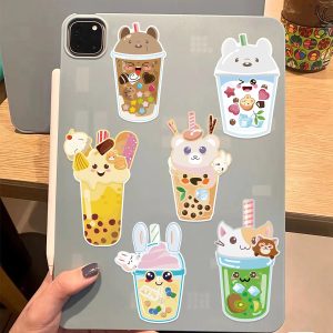 Bubble Tea Sticker Dress Up Set (8 pcs)