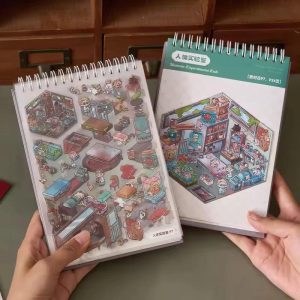 Pink Spooky Sticker Booklet (20 in 1)