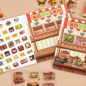 Vending Mini Sticker Booklet (8 in 1)