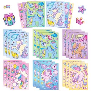 Unicorn Sticker Dress Up Set (6 pcs)