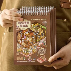 Brown Sticker Booklet (20 in 1)