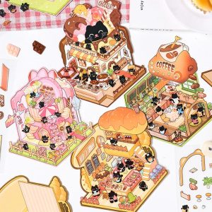 Cat Cafe Set (4 pcs)