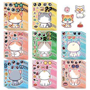 Cat Sticker Dress Up Set (8 pcs)