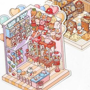 Stripe Shop Sticker Booklet (5 in 1)