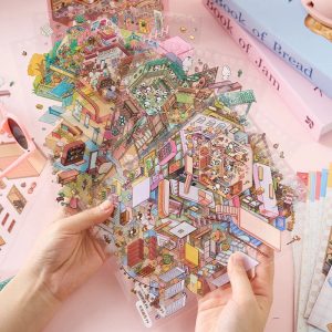 Pastel Pink Sticker Booklet (20 in 1)