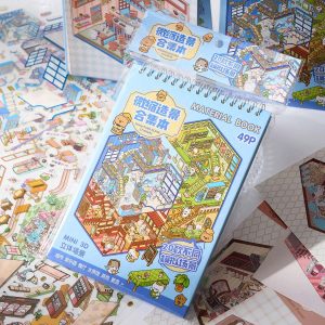 Blue Sticker Booklet (20 in 1)