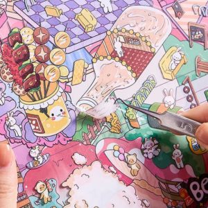Fairytale Holo Large Sticker Booklet (8 in 1)