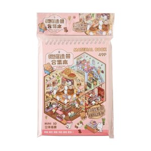 Pastel Pink Sticker Booklet (20 in 1)