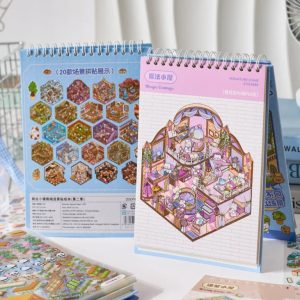 Blue Sticker Booklet (20 in 1)