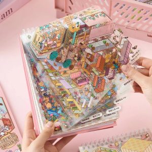 Pastel Pink Sticker Booklet (20 in 1)