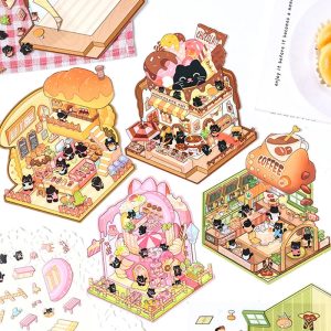 Cat Cafe Set (4 pcs)