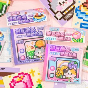 Pixel By Number Sticker Mini Booklet (10 in 1)