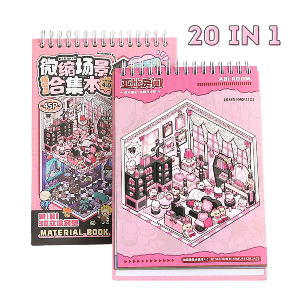 Gothic Sticker Booklet (20 in 1)