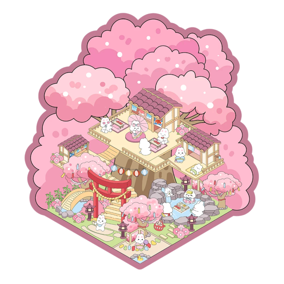 Serene Sakura (1 pc)