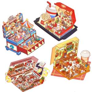 Hungry Helper Set (4 pcs)