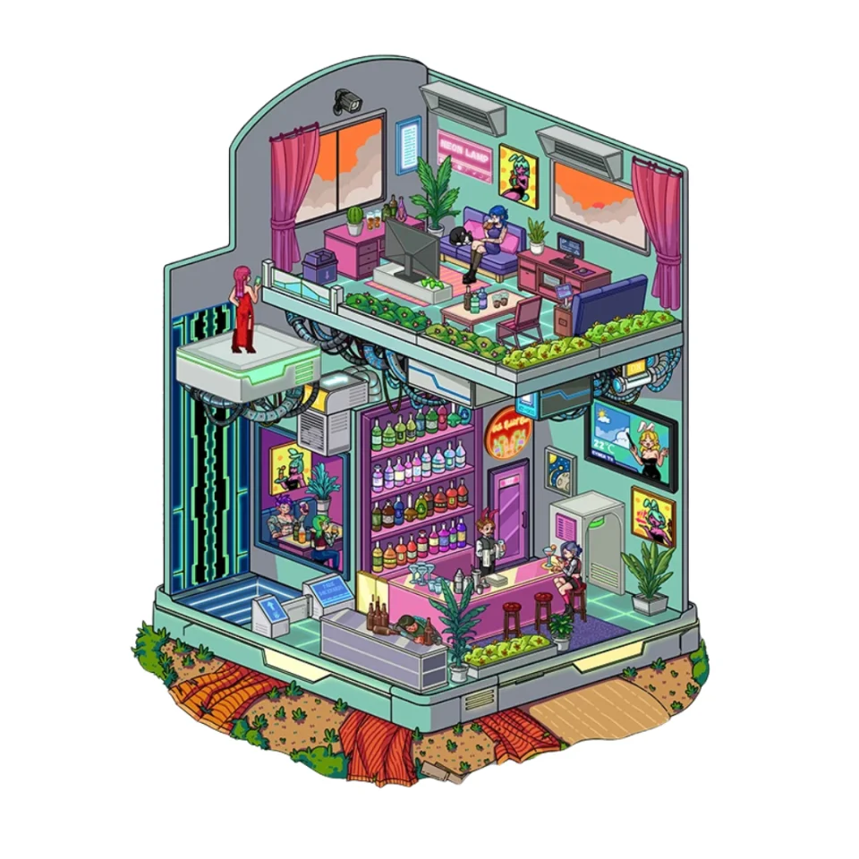 Cyberpunk Bar (1 pcs)