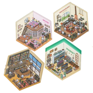 Panda Party Set (4 pcs)