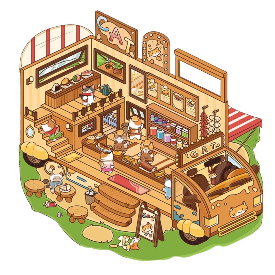 Cat Bus (1 pc)