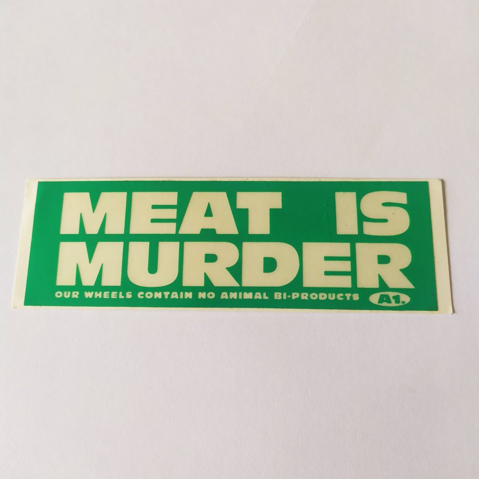 A1 Meats Meat Is Murder stickerdoll Sticker