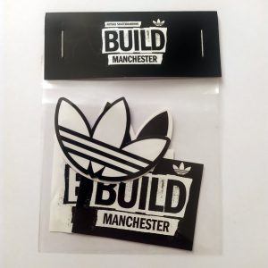 Adidas stickerdolling X Build Manchester Skate Sticker Pack