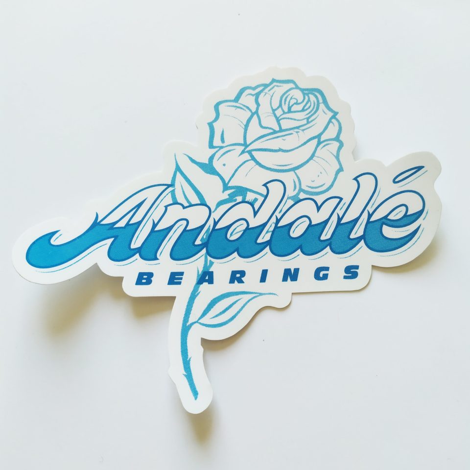 Andale Bearings stickerdoll Sticker - 11.5cm across approx