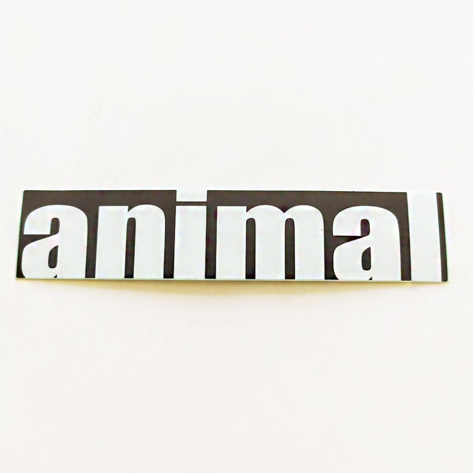 Animal Bikes BMX Sticker / Decal - 9.5 cm across approx