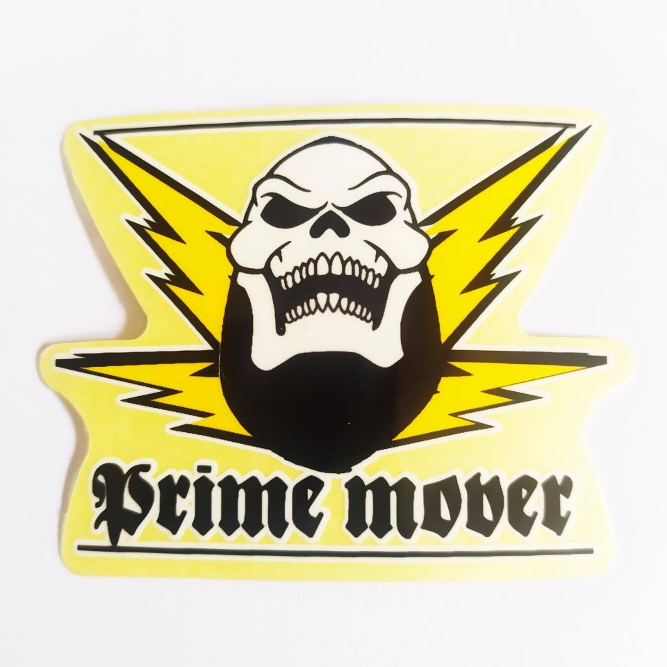 Bicycle Union Prime Mover BMX Sticker