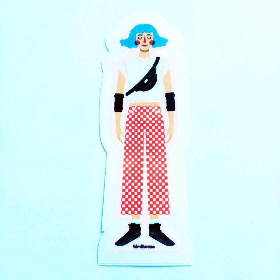 Birdhouse stickerdoll Sticker