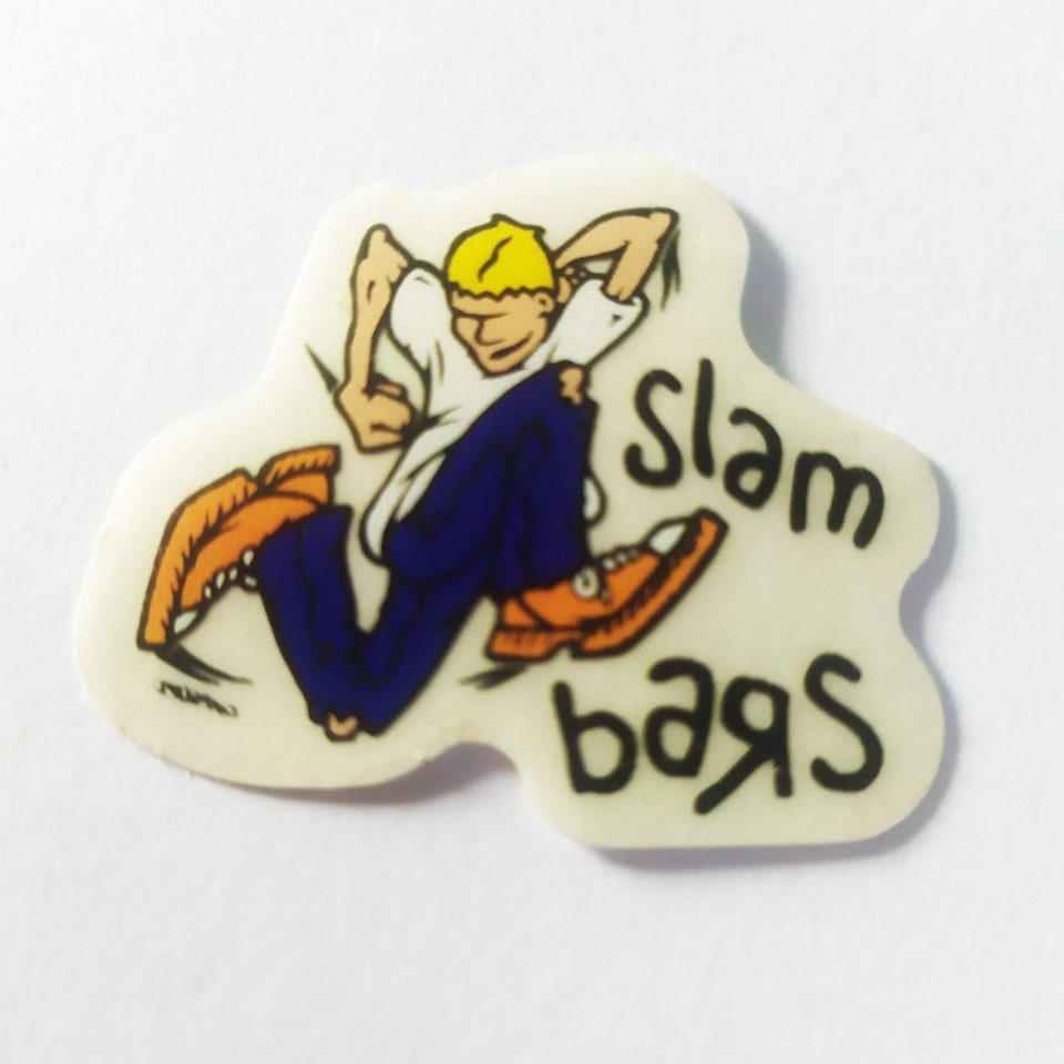 S&M Slam Bars BMX Sticker