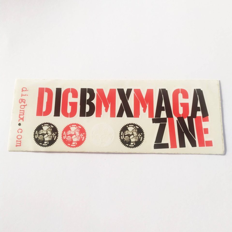 Dig BMX Sticker