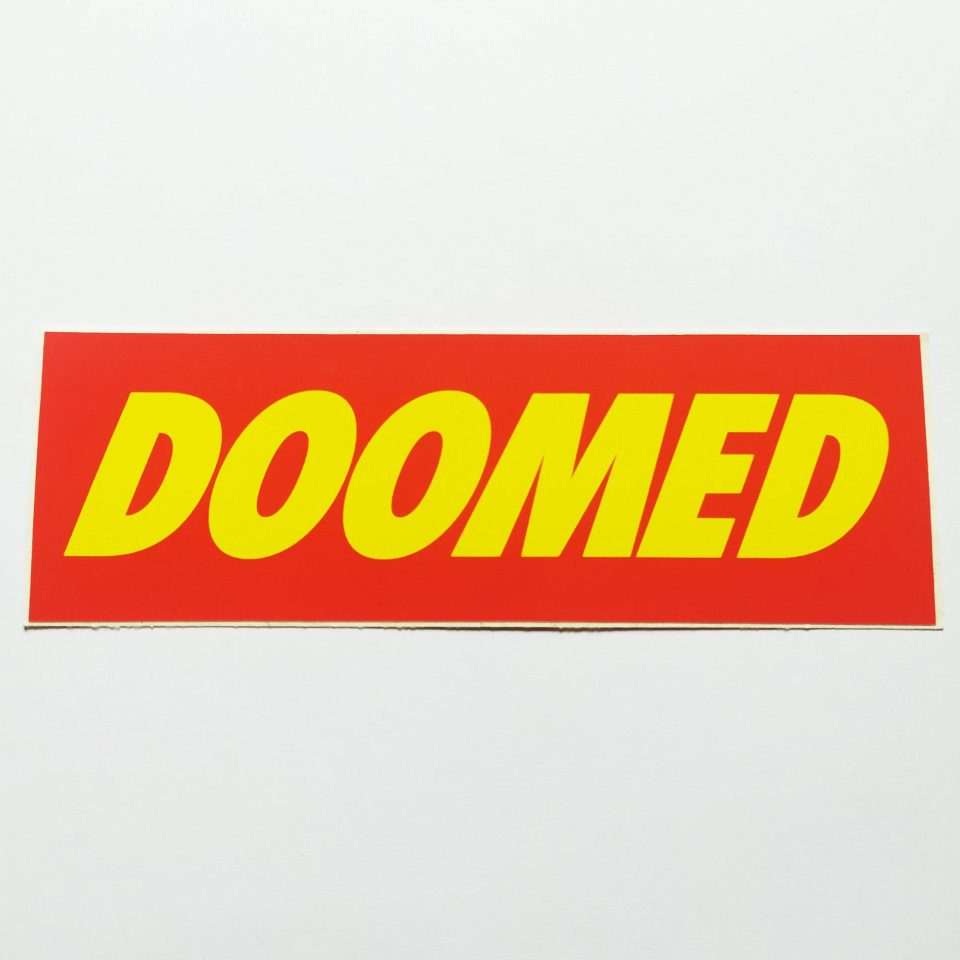 Doomed BMX Sticker