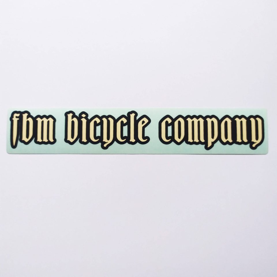 FBM BMX Sticker / Decal