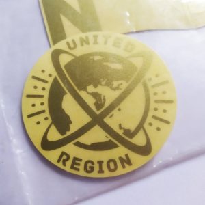 United Bike Co. Region BMX Frame Decal / Sticker Set