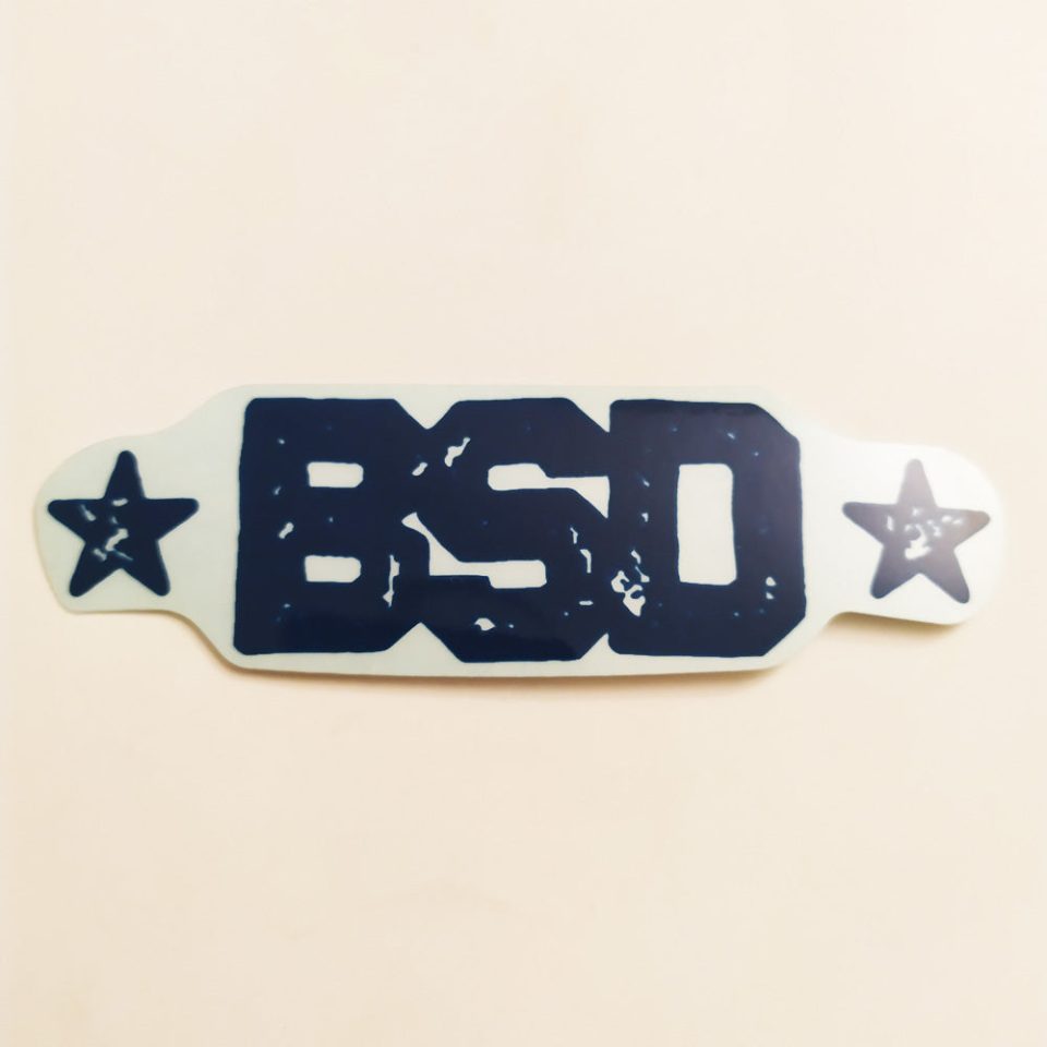 BSD BMX Sticker / Decal - 10.5cm across approx