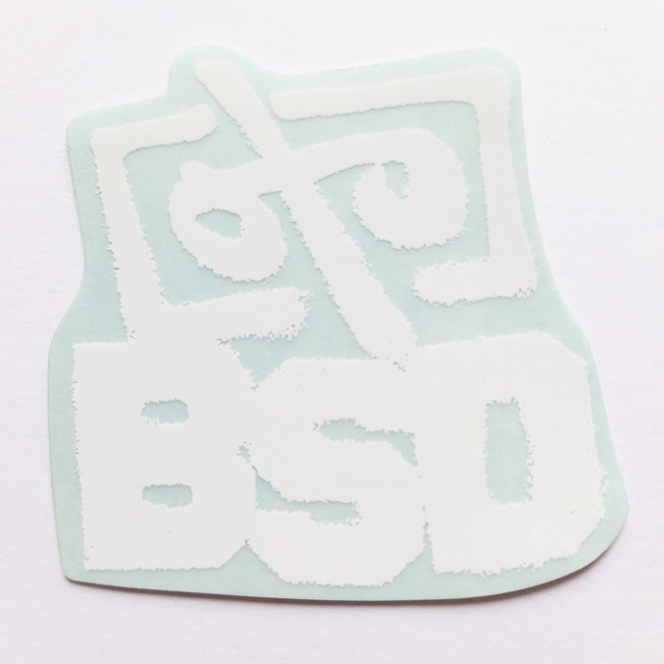 BSD BMX Sticker / Decal