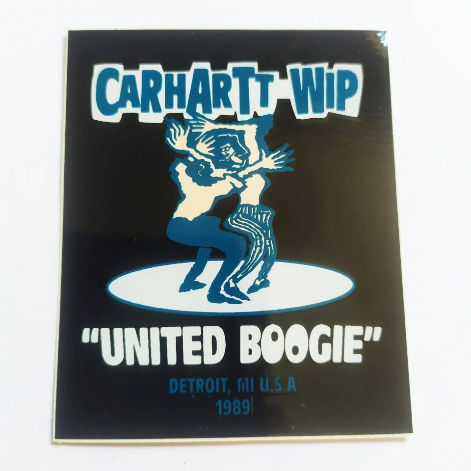 Carhartt Work in Progress Skate Sticker - United Boogie
