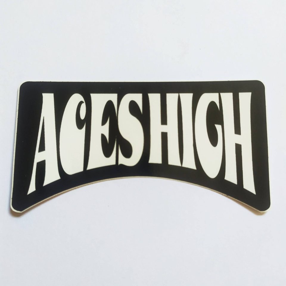 Carhartt Work in Progress Skate Sticker - Aces High