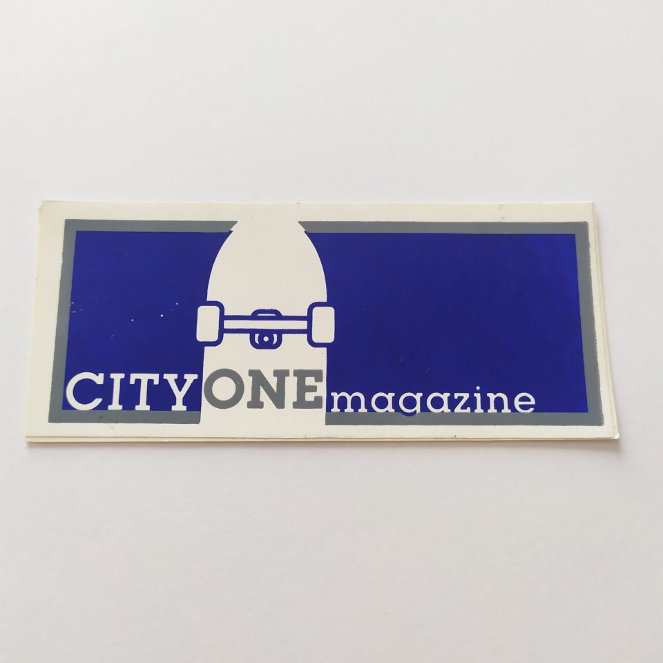 City One stickerdoll Magazine Sticker