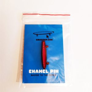 Crailtap stickerdoll – Skate Pin – 70s board